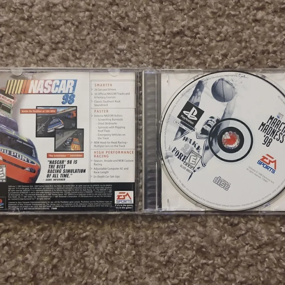 PlayStation March Madness 98, PRE-OWNED